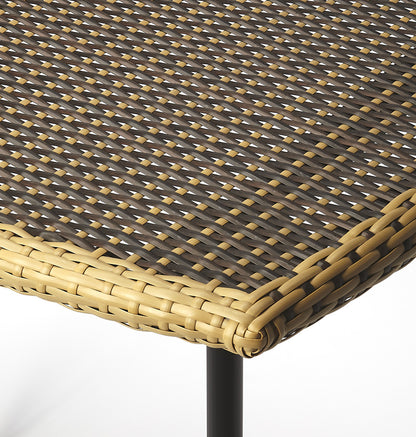 Butler Specialty Company - Freeport Rattan & Iron 36.5"W Pub Table, Multi - 4476035_CLOSEOUT