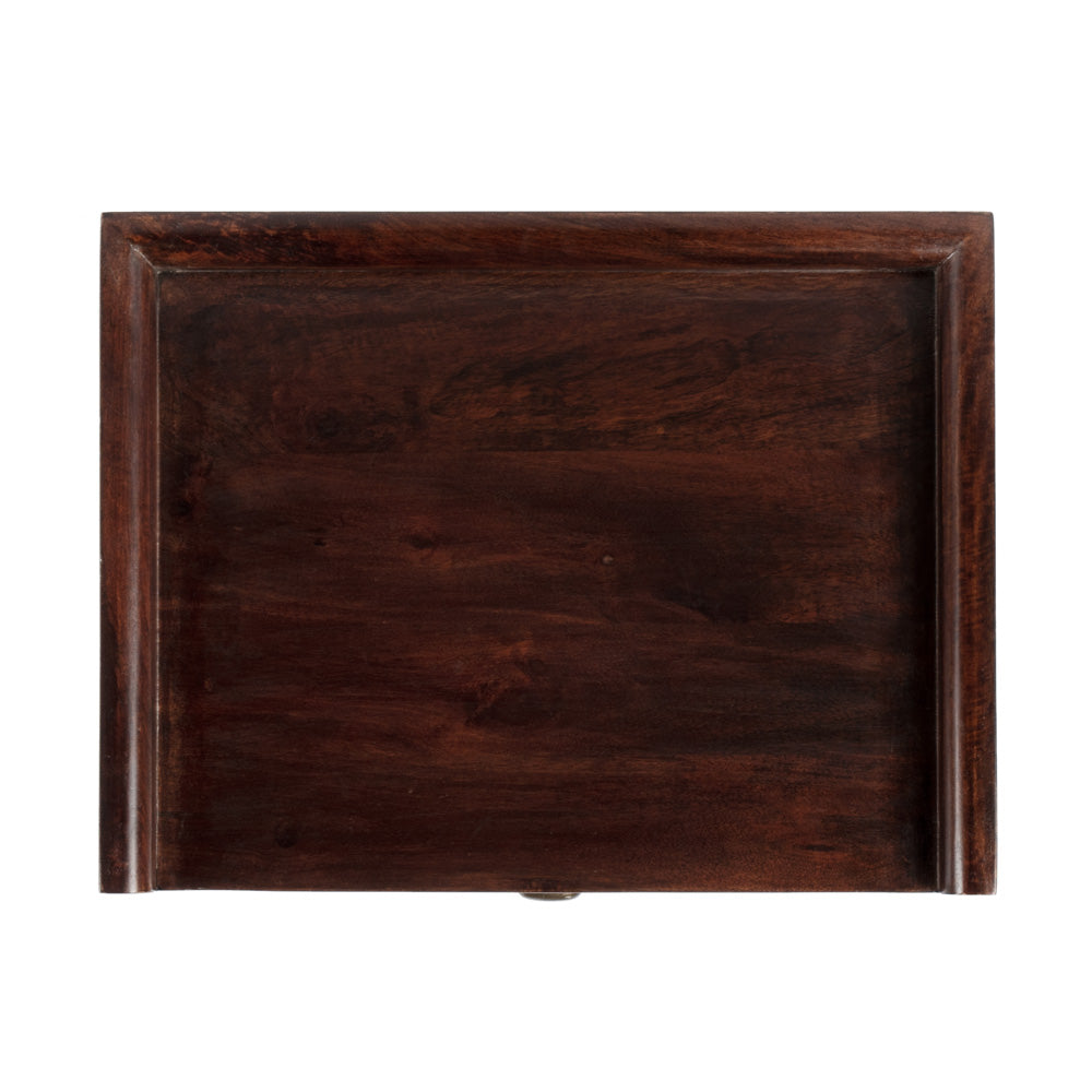 Butler Specialty Company - Gabriel 18 in. W Rectangular Wood 2 Drawer Side Table, Dark Brown - 1840290