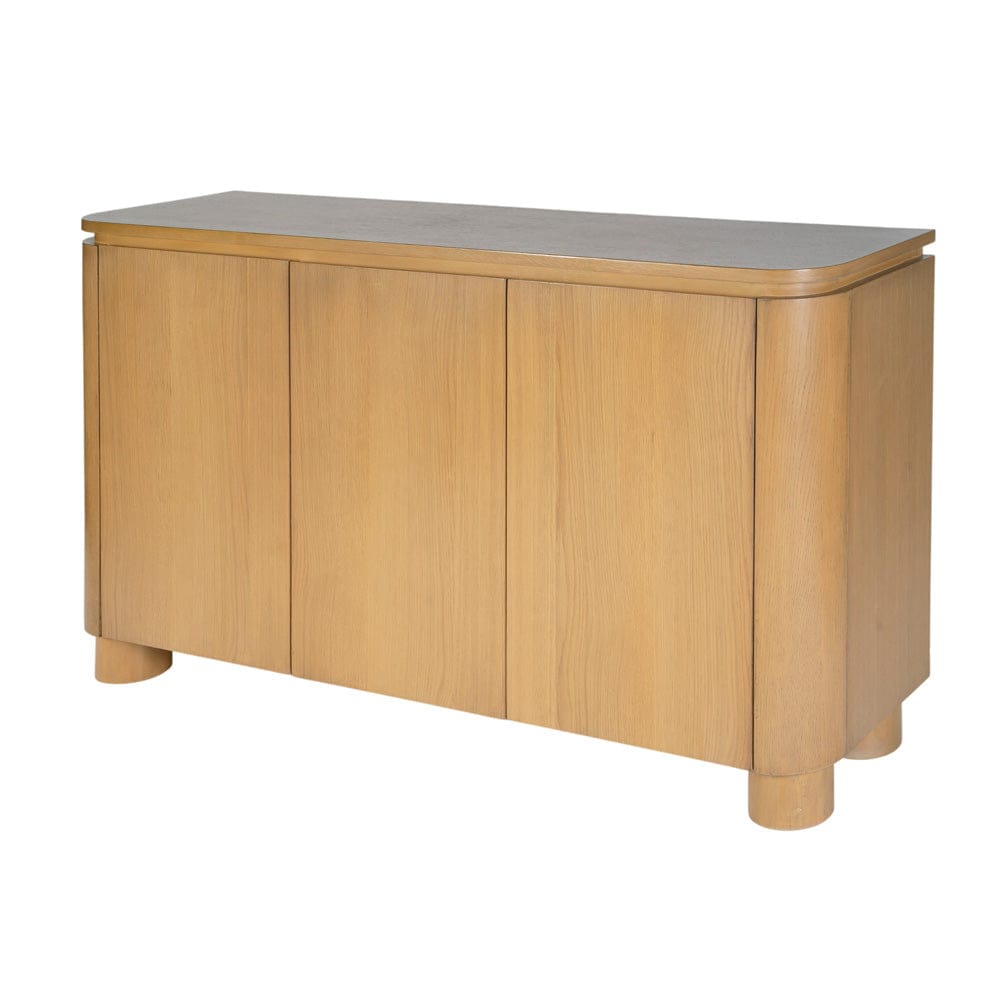 Butler Specialty Company - Genoa 60 in. W Rectangular Wood Sideboard w Interior Cabinet Storage, Light Brown - 6280492 view 1
