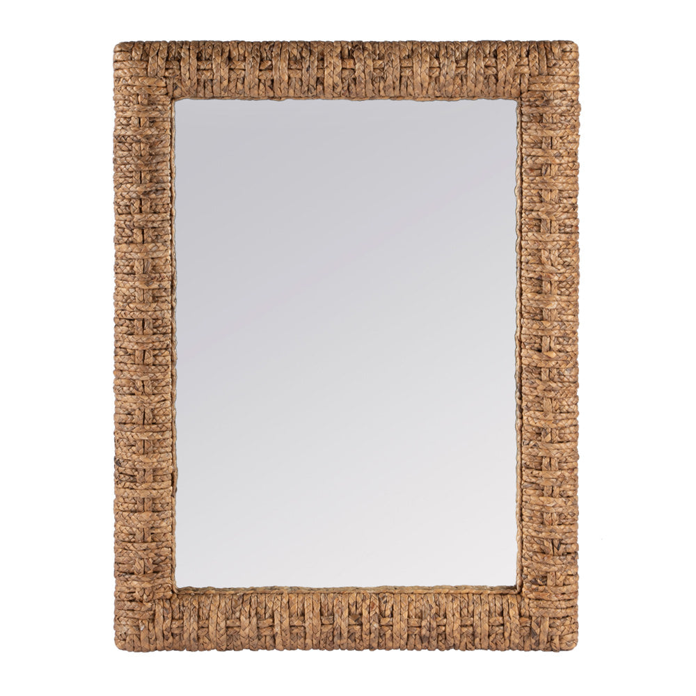 Butler Specialty Company - Gloucester 40.25 in. H x 30.5 in. W Rectangular Woven Wall Mirror, Dark Brown - 9757476