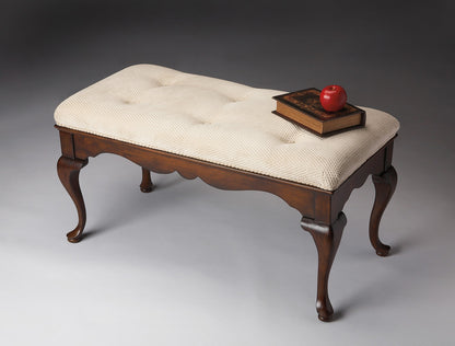 Butler Specialty Company - Grace 38 in. W Rectangular Wood Backless Bench, Dark Brown - 3013024