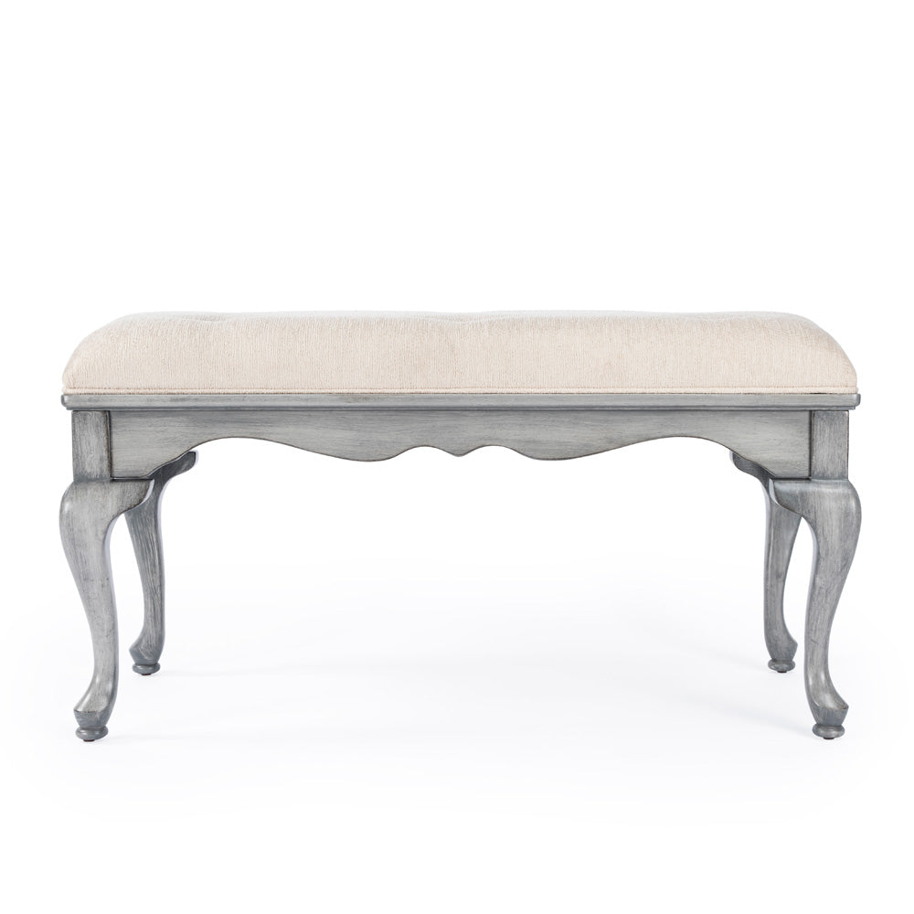 Butler Specialty Company - Grace 38 in. W Rectangular Wood Backless Bench, Gray - 3013418_CLOSEOUT