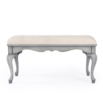 Butler Specialty Company - Grace 38 in. W Rectangular Wood Backless Bench, Gray - 3013418_CLOSEOUT