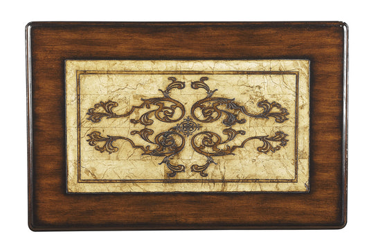 Butler Specialty Company - Heritage - Gregorio Rectangular Set of 2 Stone & Wood Nesting Tables, Multi-Color - 2290070