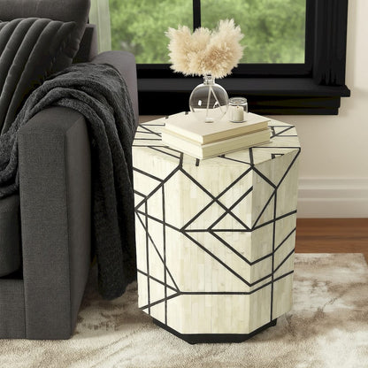 Butler Specialty Company - Greta Bone Inlay Side Table, Multi-Color - 5237318 view 5