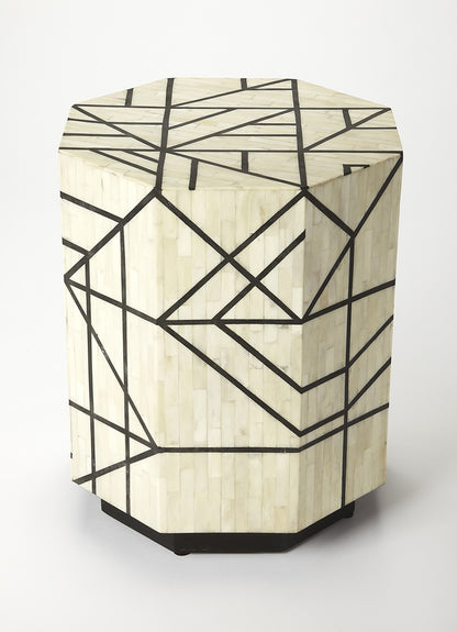 Butler Specialty Company - Greta Bone Inlay Side Table, Multi-Color - 5237318