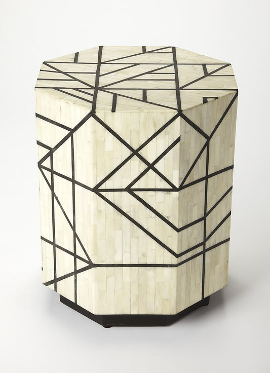 Butler Specialty Company - Greta Bone Inlay Side Table, Multi-Color - 5237318