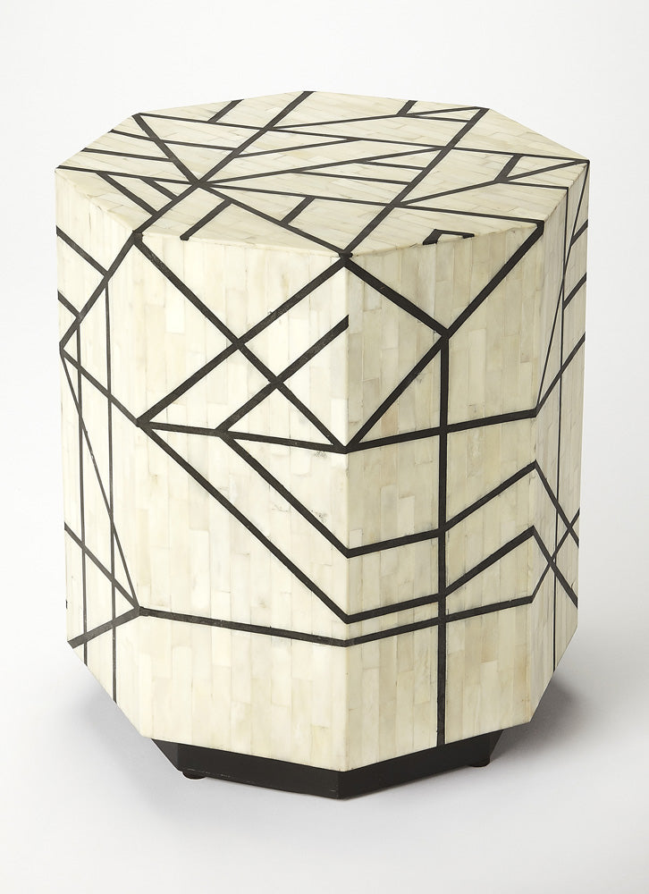 Butler Specialty Company - Greta Bone Inlay Side Table, Multi-Color - 5237318