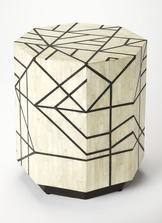 Butler Specialty Company - Greta Bone Inlay Side Table, Multi-Color - 5237318