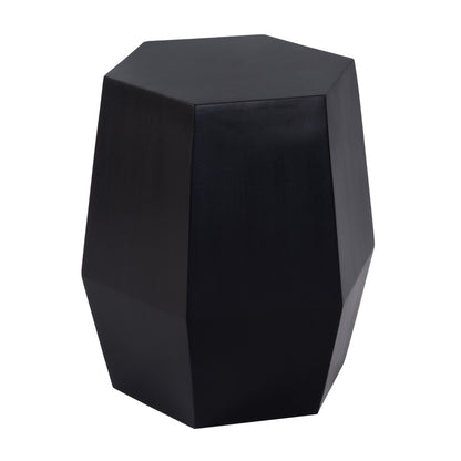 Butler Specialty Company - Gulchatai 15 in. W Hexagon Wood Side Table, Black - 5453295 view 1