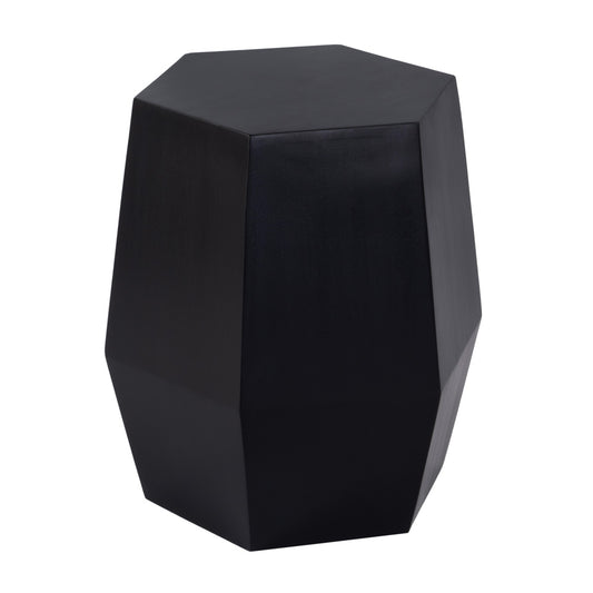 Butler Specialty Company - Gulchatai 15 in. W Hexagon Wood Side Table, Black - 5453295 view 1