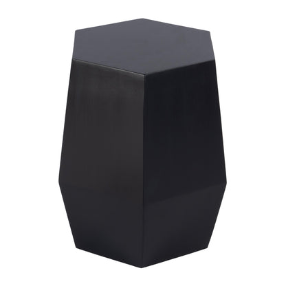 Butler Specialty Company - Gulchatai 15 in. W Hexagon Wood Side Table, Black - 5453295 view 2