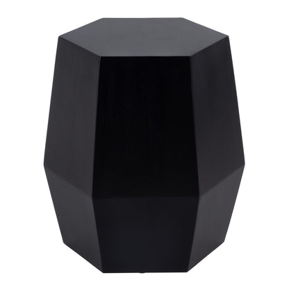 Butler Specialty Company - Gulchatai 15 in. W Hexagon Wood Side Table, Black - 5453295 view 4