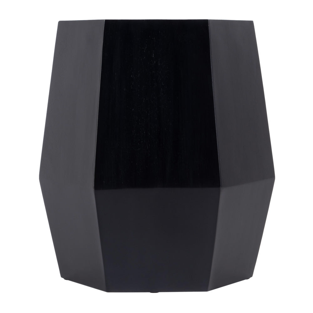 Butler Specialty Company - Gulchatai 15 in. W Hexagon Wood Side Table, Black - 5453295 view 5