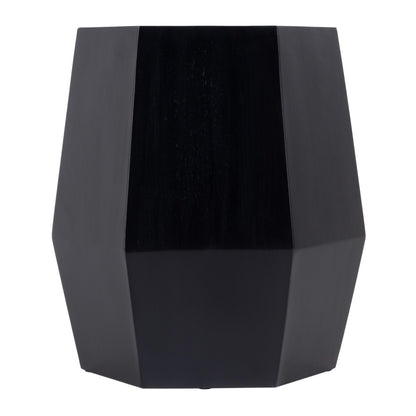 Butler Specialty Company - Gulchatai 15 in. W Hexagon Wood Side Table, Black - 5453295 view 5