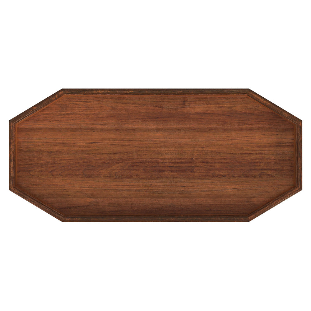 Butler Specialty Company - Hadley 22 in. W Octagonal Wood 3 Tier Side Table, Medium Brown - 2330101