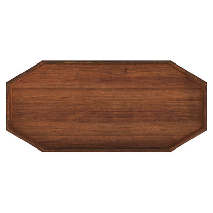 Butler Specialty Company - Hadley 22 in. W Octagonal Wood 3 Tier Side Table, Medium Brown - 2330101