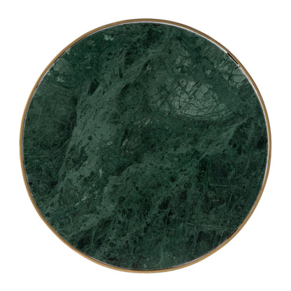 Butler Specialty Company - Hager 16 in. W Round Marble & Metal Side Table, Green - 2877475 view 5
