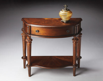 Butler Specialty Company - Halifax 34 in. W Wood 1 Drawer Console Table, Dark Brown - 589251