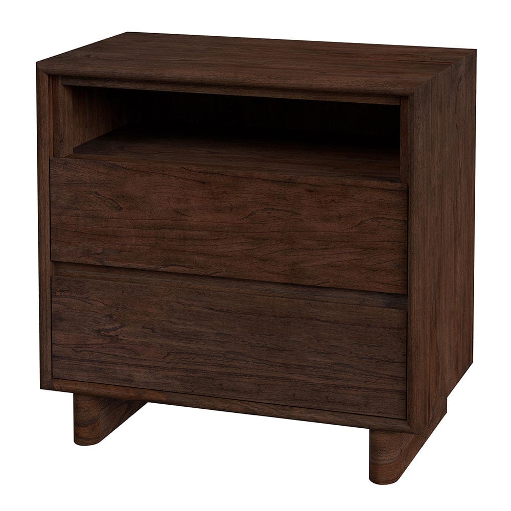 Butler Specialty Company - Halmstad 24 in. W Wood Panel 2 Drawer Nightstand w Soft-Closing Drawers, Brown - 5768497 View 1