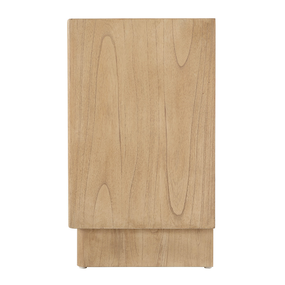 Butler Specialty Company - Halmstad 24 in. W Wood Panel 2 Drawer Nightstand w Soft-Closing Drawers, Light Brown - 5768488 View 4