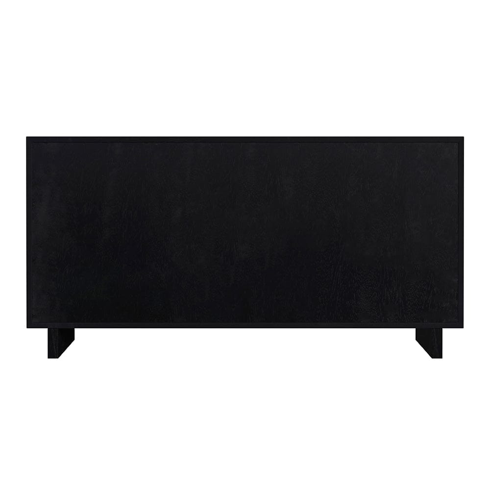 Butler Specialty Company - Halmstad 62 in. W Rectangular Wood Panel 6 Drawer Dresser w Soft Close Drawers, Black - 5766498 View 4