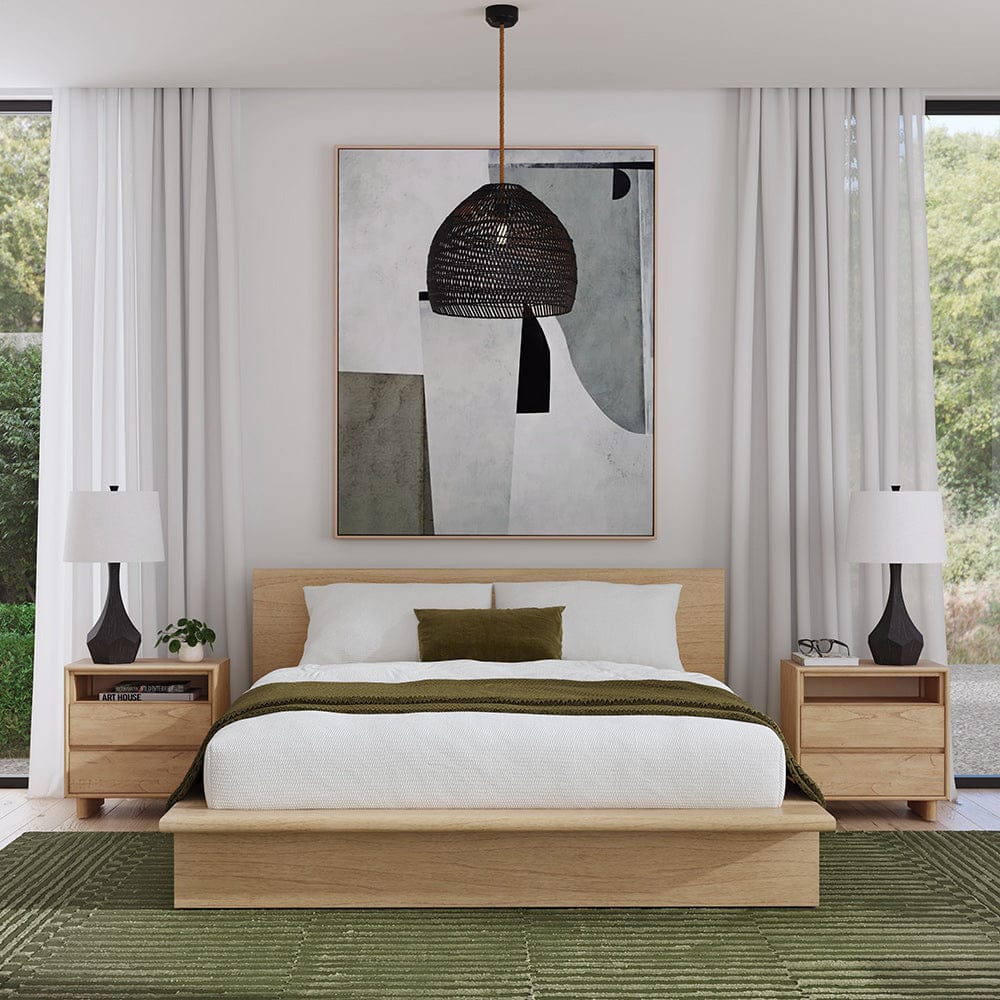 Butler Specialty Company - Halmstad Wood Platform King Bed, Light Brown - 5769488 View 6