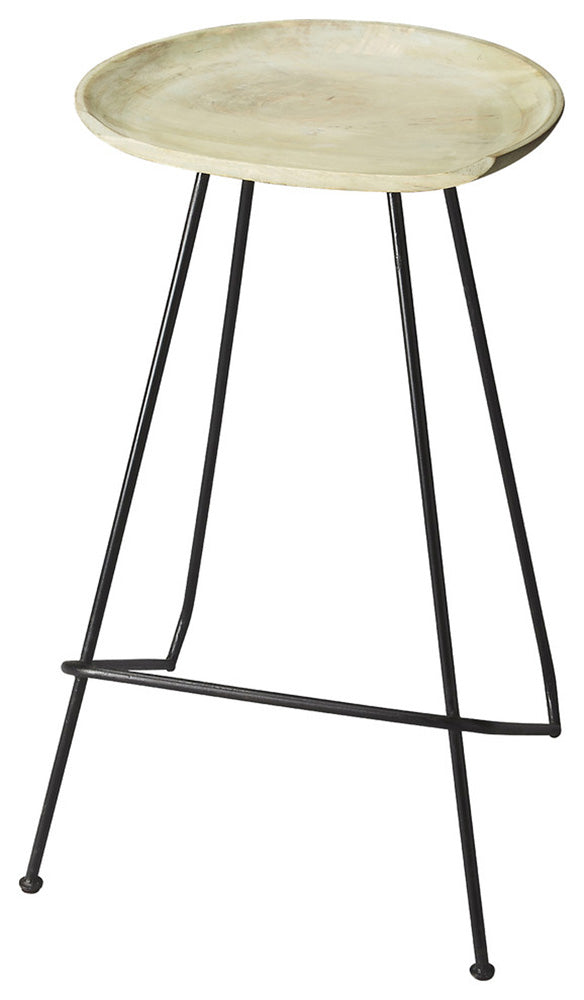 Butler Specialty Company - Hamlin 31 in. Seat Height Wood & Metal Backless Bar Stool, Multi-Color - 1876025_CLOSEOUT