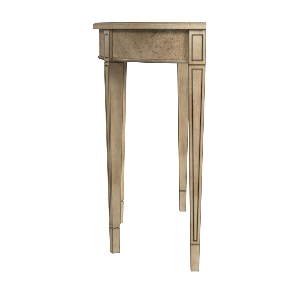 Butler Specialty Company - Hampton 36 in. W Demilune Wood Console Table, Beige - 1533424