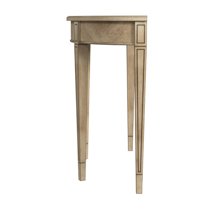 Butler Specialty Company - Hampton 36 in. W Demilune Wood Console Table, Beige - 1533424