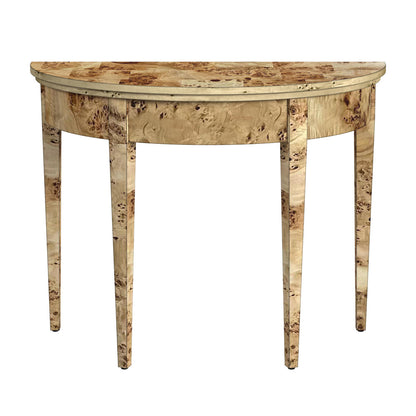 Butler Specialty Company - Hampton 36 in. W Demilune Wood Console Table, Light Brown - 1533443