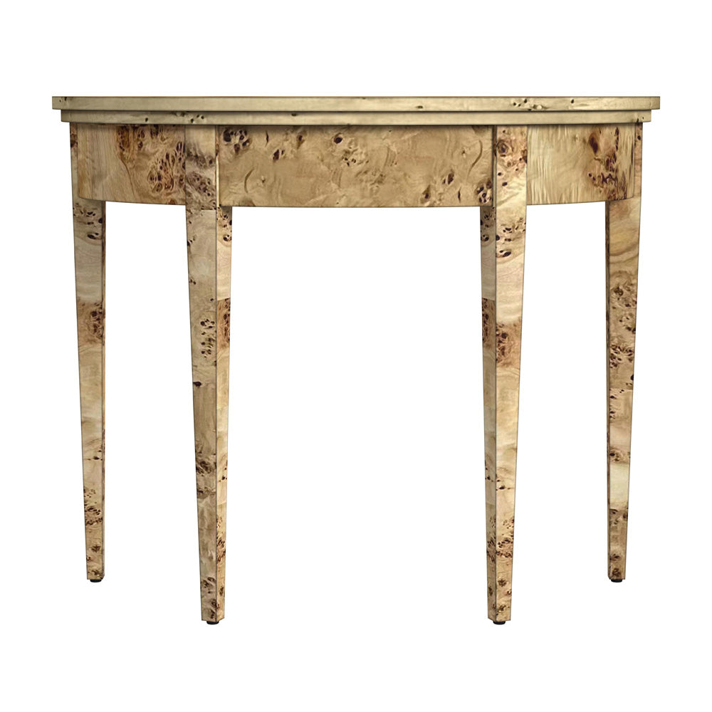 Butler Specialty Company - Hampton 36 in. W Demilune Wood Console Table, Light Brown - 1533443