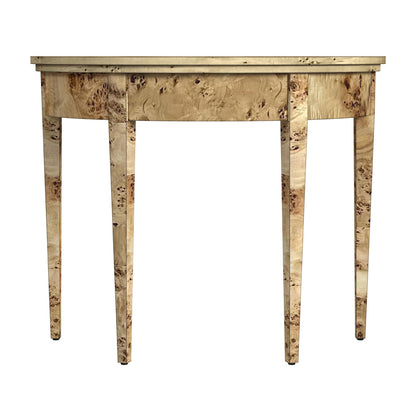 Butler Specialty Company - Hampton 36 in. W Demilune Wood Console Table, Light Brown - 1533443