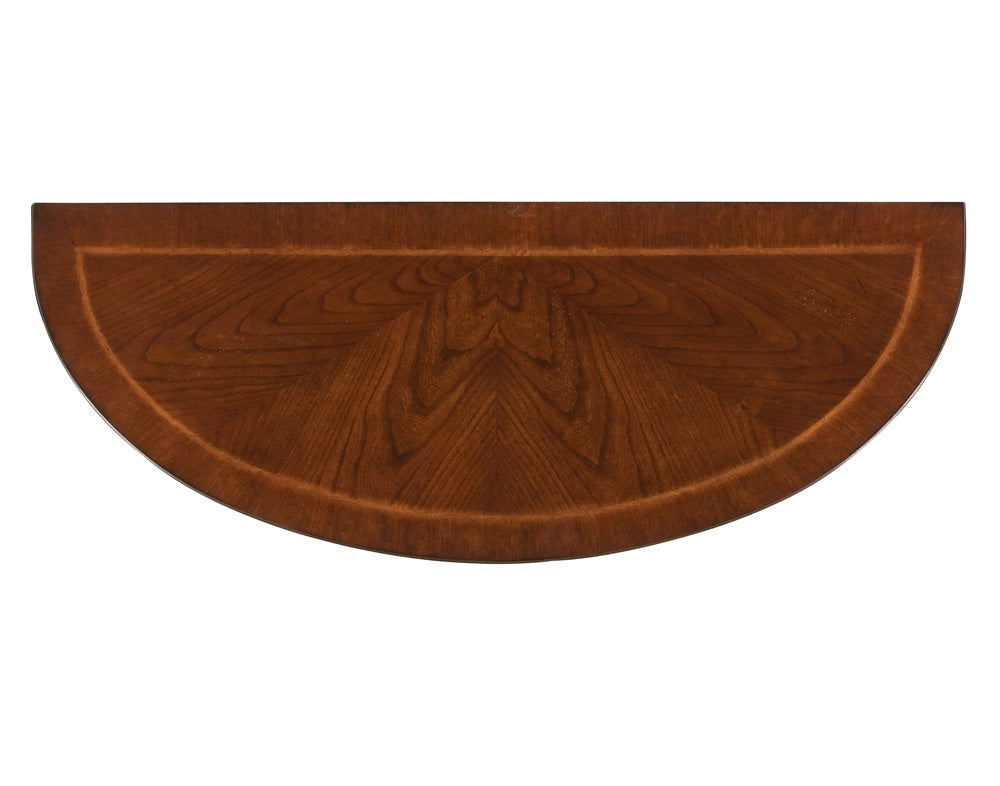 Butler Specialty Company - Hampton 36 in. W Demilune Wood Console Table, Dark Brown - 1533024