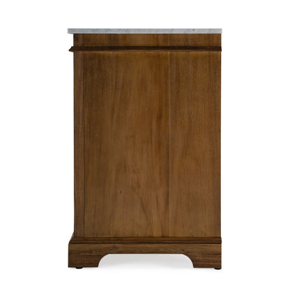 Butler Specialty Company - Hanson 36 in. W Single Marble Top Bathroom Vanity/Sink Set, Medium Brown - 5570415