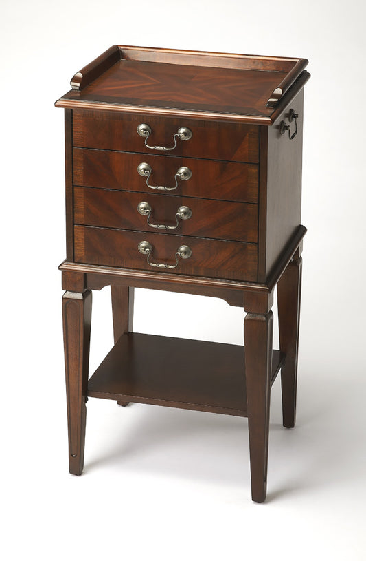 Butler Specialty Company - Hardwick 18 in. W Rectangular Wood 4 Drawer Chest, Dark Brown - 1334024