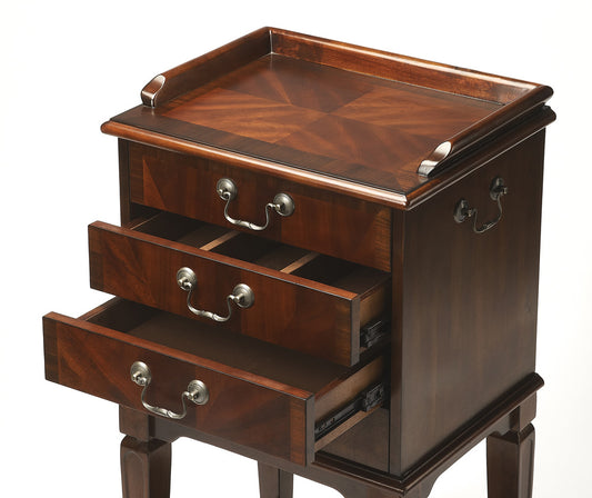 Butler Specialty Company - Hardwick 18 in. W Rectangular Wood 4 Drawer Chest, Dark Brown - 1334024