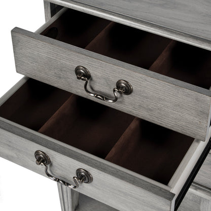 Butler Specialty Company - Hardwick 18 in. W Rectangular Wood 4 Drawer Chest, Gray - 1334418