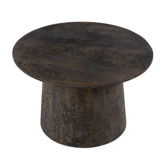 Butler Specialty Company - Hattie 23.5 in. W Round Drum Coffee Table, Brown - 5811342 View 1