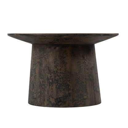 Butler Specialty Company - Hattie 23.5 in. W Round Drum Coffee Table, Brown - 5811342 View 2