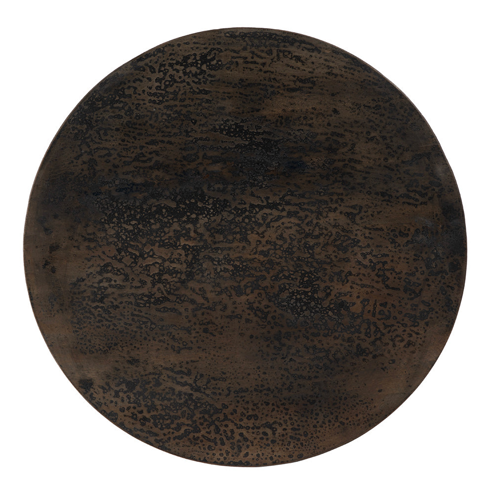 Butler Specialty Company - Hattie 23.5 in. W Round Drum Coffee Table, Brown - 5811342 View 3