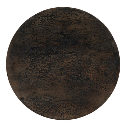 Butler Specialty Company - Hattie 23.5 in. W Round Drum Coffee Table, Brown - 5811342 View 3