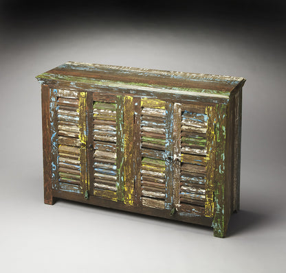 Butler Specialty Company - Artifacts - Haveli 56 in. W Rectangular Reclaimed Heavily Distressed Wood Accent Storage/Sideboard, Assorted - 3256290_CLOSEOUT