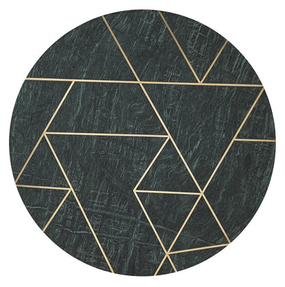 Butler Specialty Company - Haven Green Marble & Brass Side Table, Green - 5401025_CLOSEOUT