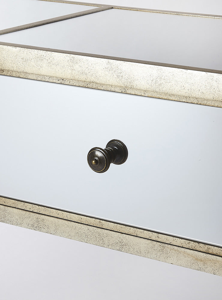 Butler Specialty Company - Hayworth Mirrored Console Table, Silver - 5337146