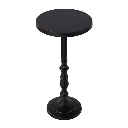 Butler Specialty Company - Heidi 12 in. W Round All Metal Pedestal Base End Table  - Bronze - 5926392 view 1