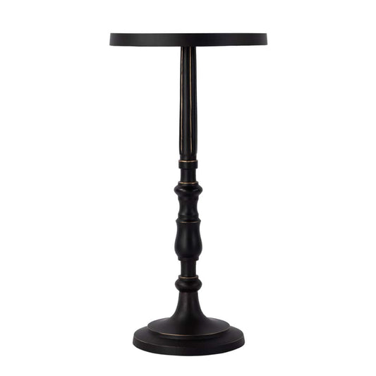 Butler Specialty Company - Heidi 12 in. W Round All Metal Pedestal Base End Table  - Bronze - 5926392 view 2