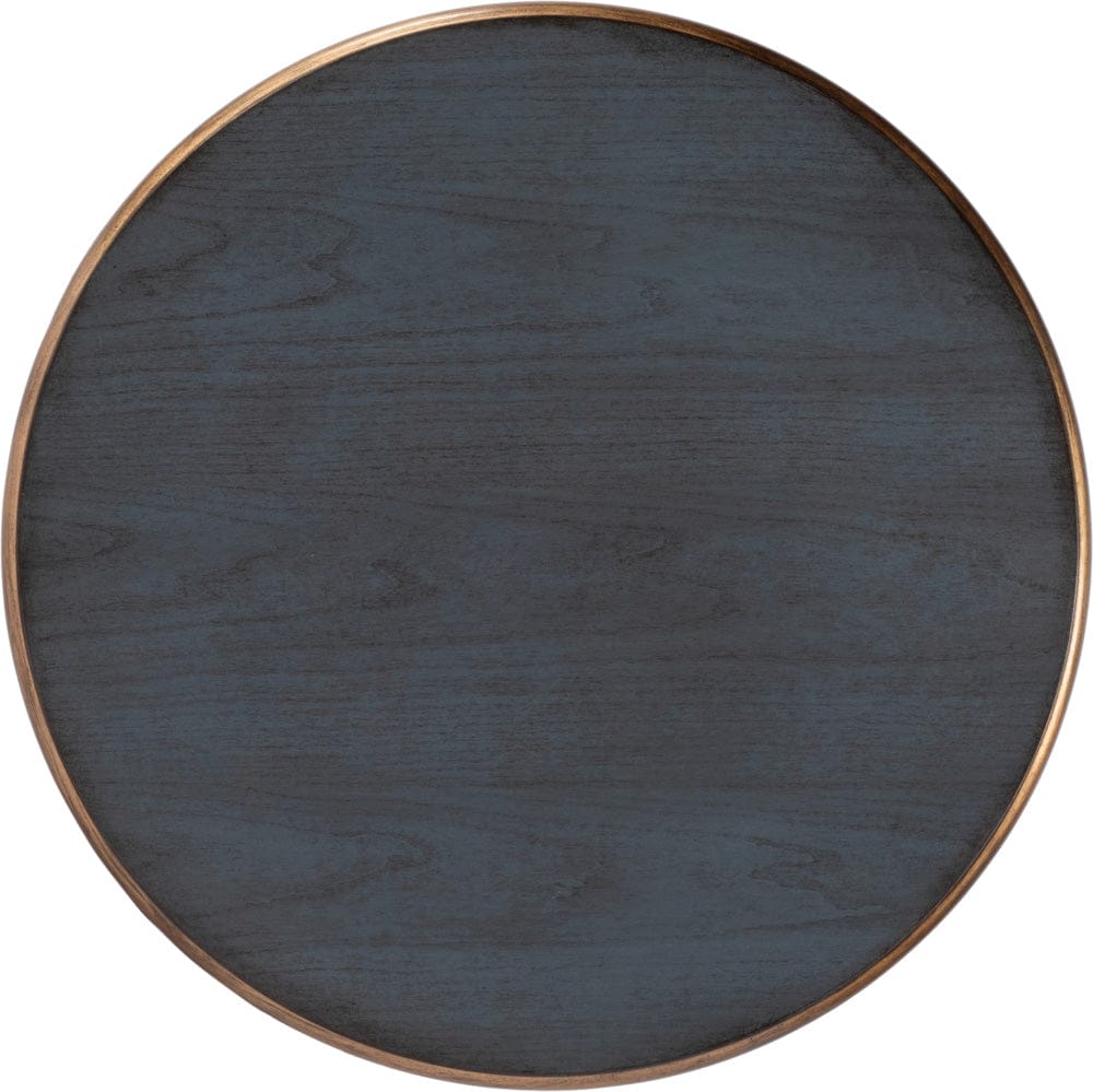 Butler Specialty Company Hellinger 24 in. W Round Wood End Table with Open Shelf  - Pastel Blue - 6162483 view 4