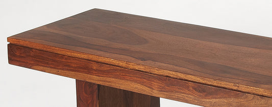 Butler Specialty Company - Hewett 57 in. W Rectangular Solid Wood Bench, Dark Brown - 4239140