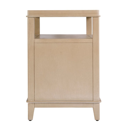 Butler Specialty Company - Highbury 28 in. W Rectangular Wood 2 Drawer Nightstand w Open Shelf, Beige - 6251516 view 3